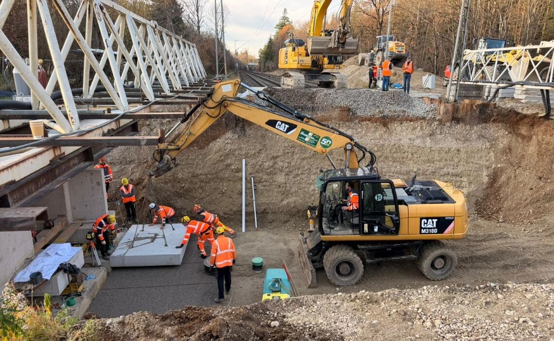 2 Verschubfundamente Setzen Klein