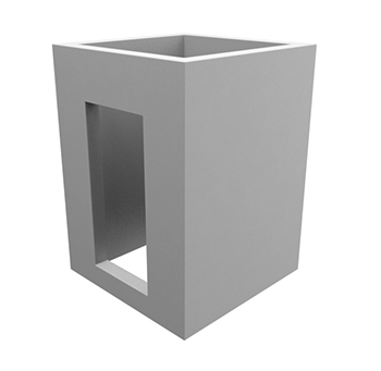 Hochbau Aufzugsschacht