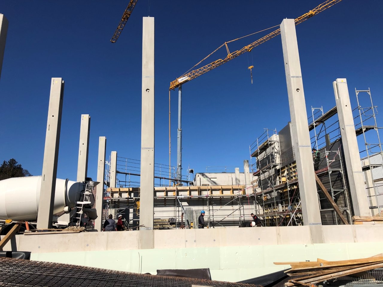 Fertigteil St&uuml;tzen