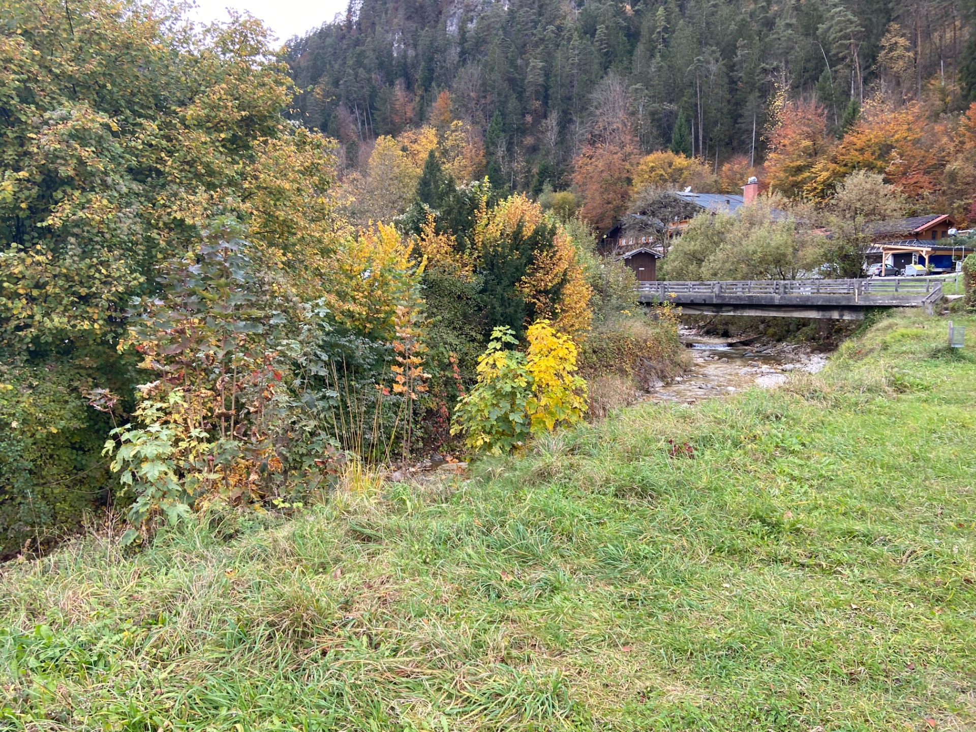 Home Brückenbau Brücke über Almbach