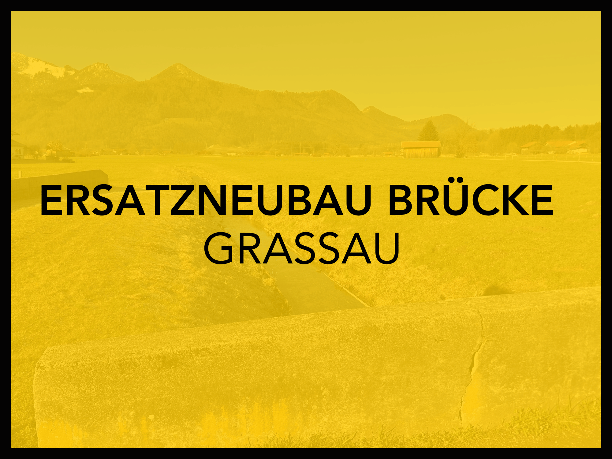 Brücke Grassau Ersatzneubau