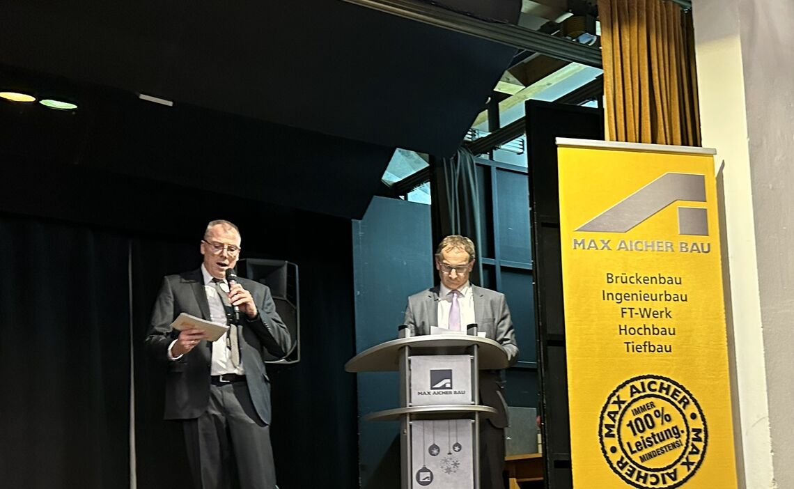 Weihnachtsfeier 2025 Ansprachen Der Geschaeftsfuehrer