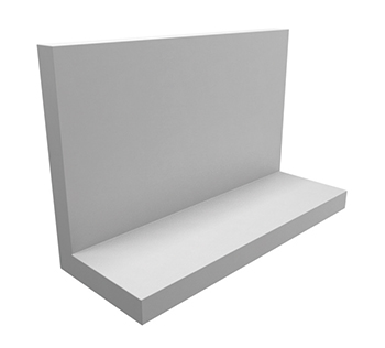 Ingenieurbau Winkelstützwand