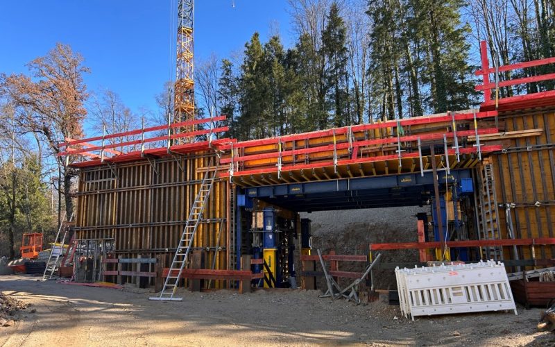 Herstellung Rahmenbauwerk